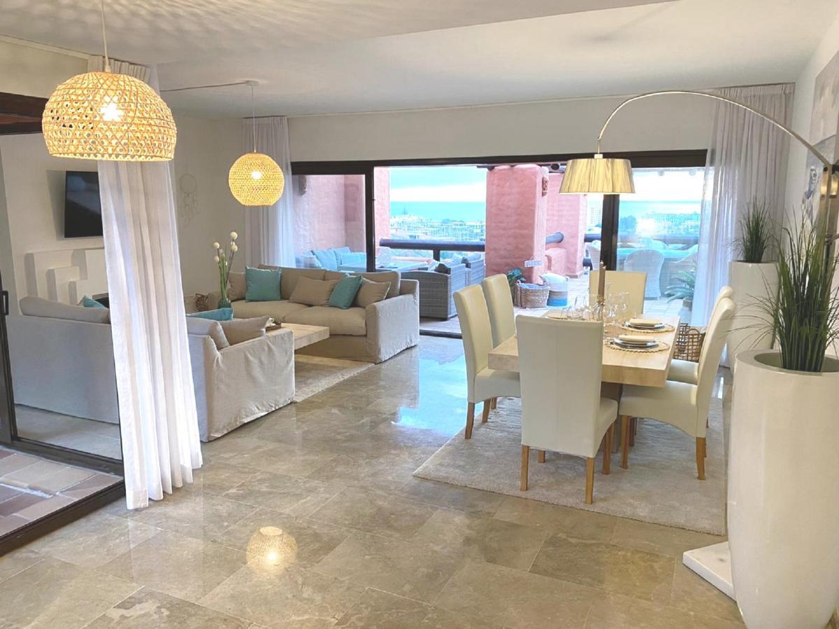 Apartamento 15 First Line Penthouse With Wonderful Seaview Near Duquesa Golf Manilva Andalucia Exterior foto